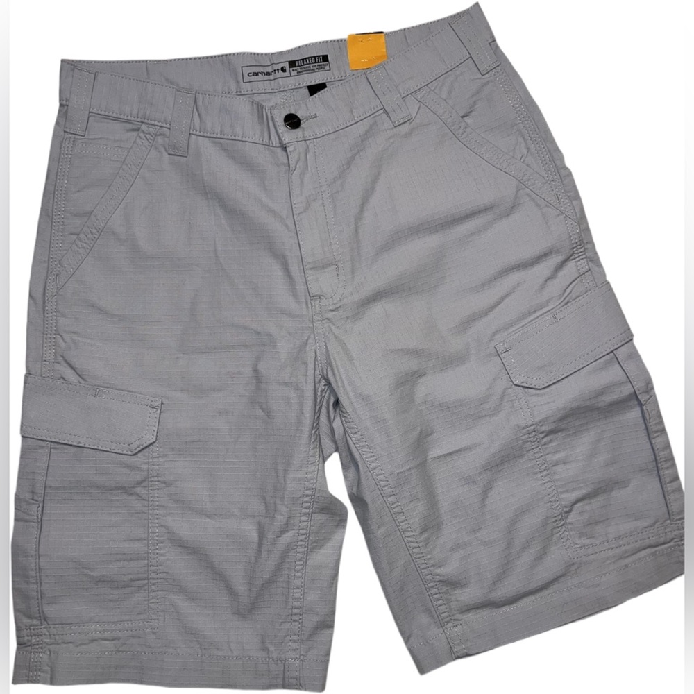 Carhartt Men’s Force Relaxed Fit Ripstop Cargo Work Short Size 34 NWT - Picture 2 of 6